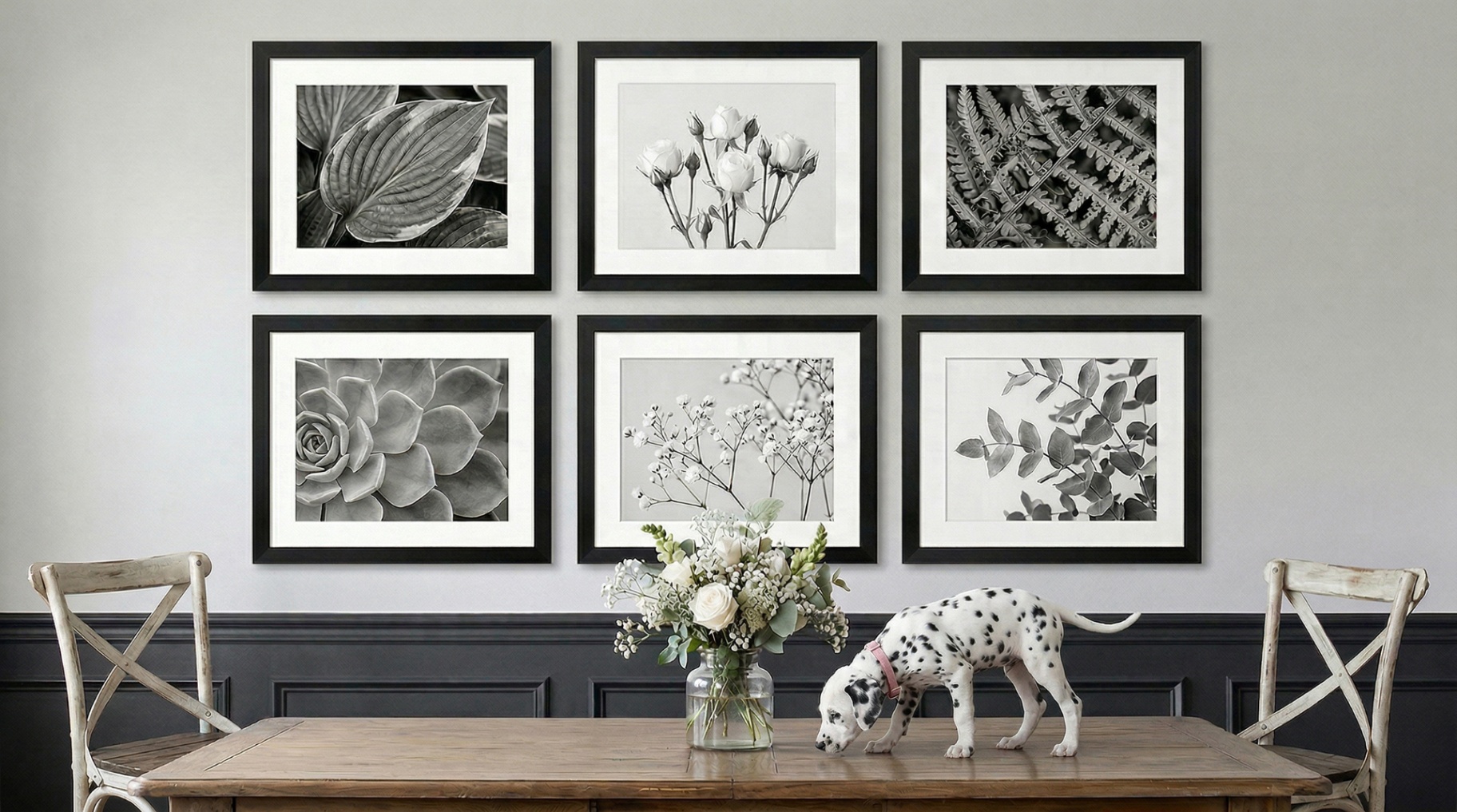 Homepage Banner - Botanical Gallery Wall