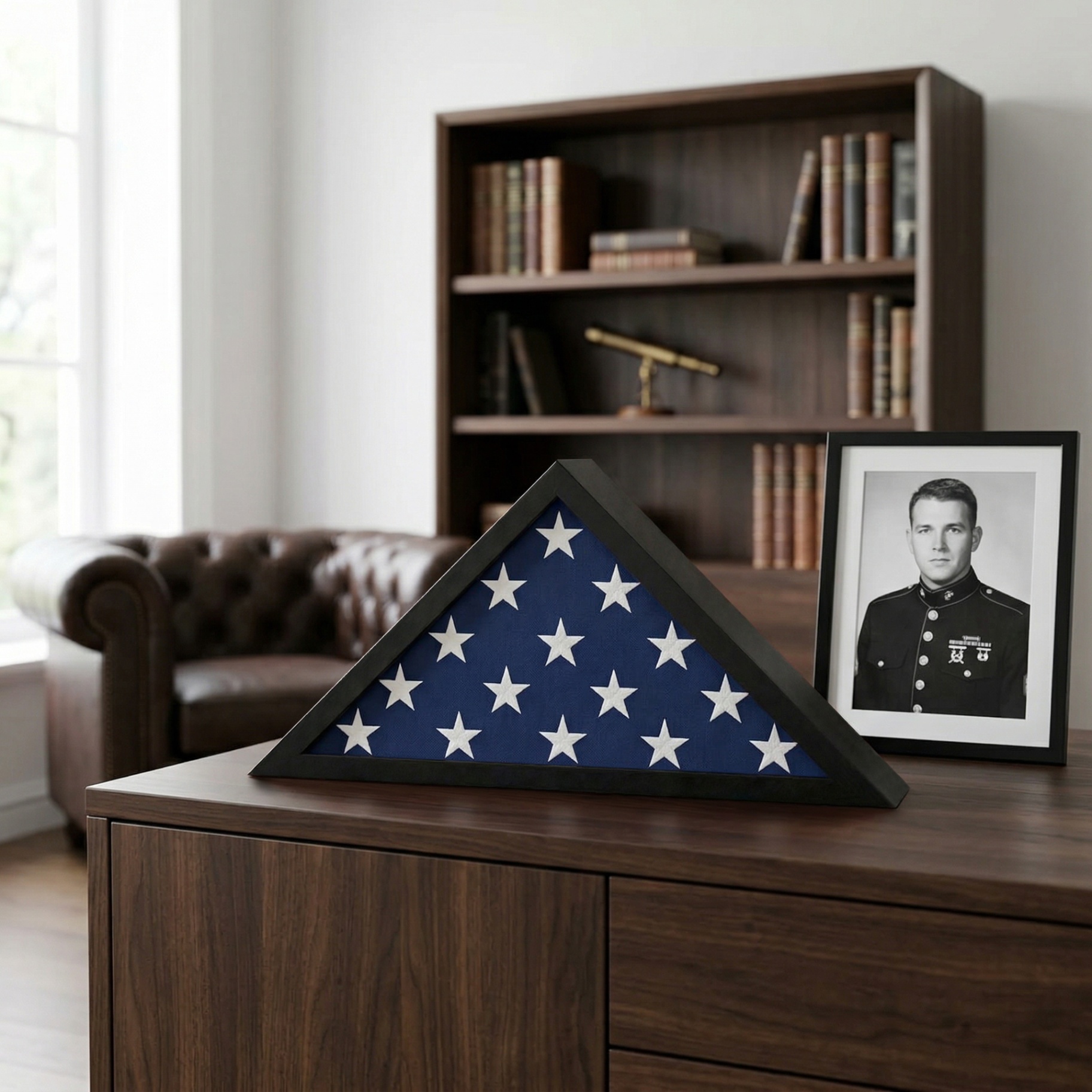 Memorial Flag Display Case